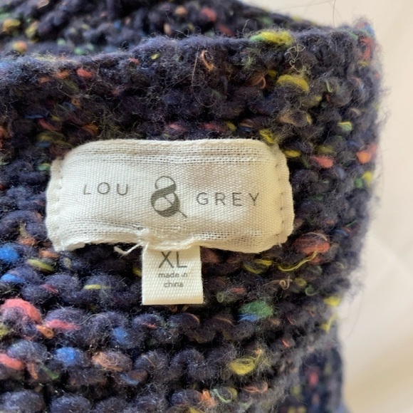 Lou & Grey Confetti Chunky Knit Sweater size XL - Picture 5 of 6